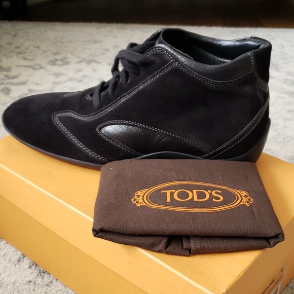 Tod\'s Black Suede boots main image 15